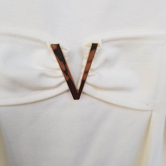 White VENUS Tank Dress, Size 10 - Picture 3 of 7